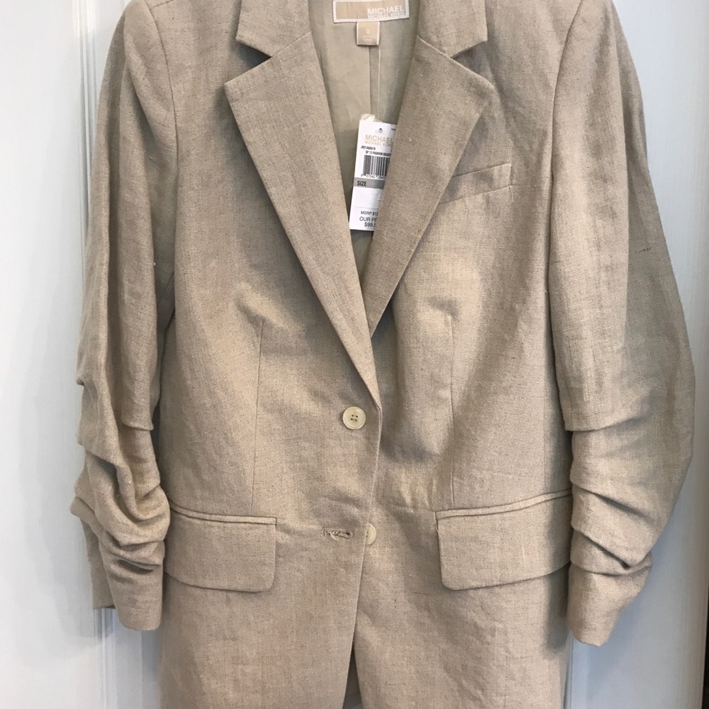Michael Kors Linen Blazer
